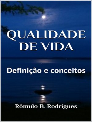 cover image of Qualidade de vida